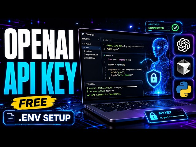 How to Set Up Your OpenAI API Key & Environment Variables | AI Engineer Bootcamp – Lesson 7