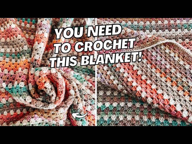 How to crochet the Primavera Blanket | Tutorial | Cj Design Blog