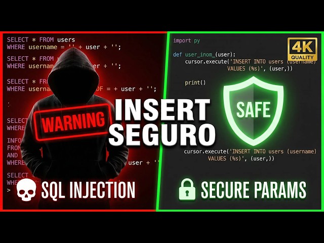 Python + SQL: Insert Data Safely (Avoid SQL Injection) | Ep. 2