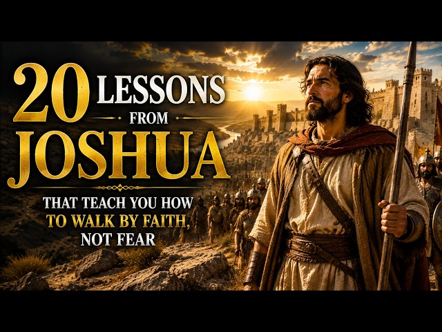 20 Powerful Lessons from Joshua to Help You Walk by Faith, Not Fear!