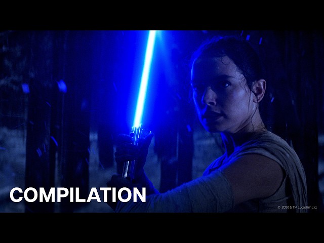Rey Harnesses the Force | Official Compilation