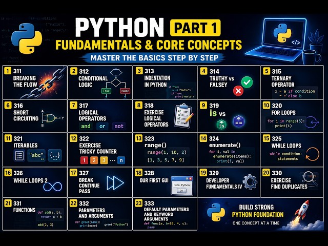 Loops, Functions & Logic  Python Fundamentals