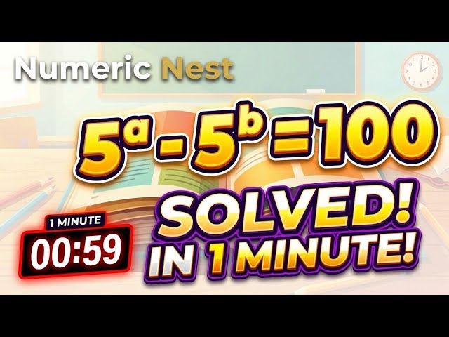 How To Solve Exponential Equation in One Minute|| Solving Exponential Equations.