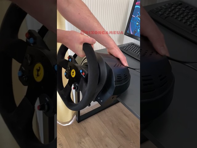Test Thrustmaster T300 👌🏻 What do you think? #t300 #thrustmastert300 #thrustmaster #shorts