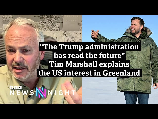"The Trump administration has read the future" | Tim Marshall explains the US interest in Greenland