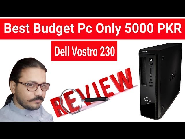 Dell Vostro 230 Slim Desktop Computer Review | Sohail Computers