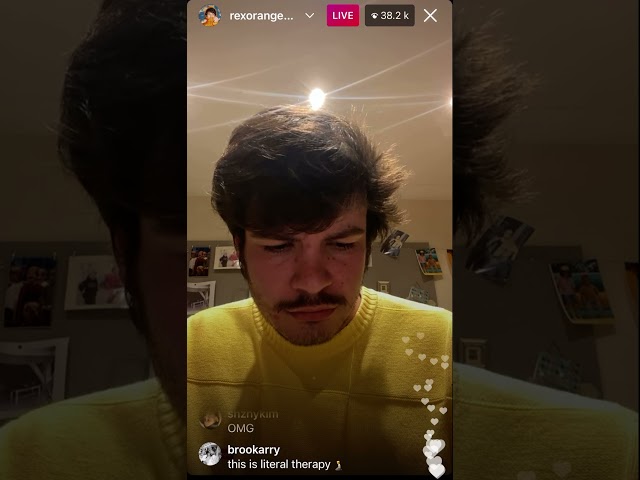 ‘THE SHADE’ - REX ORANGE COUNTY DEMO SONG - INSTAGRAM LIVE 27.04.21