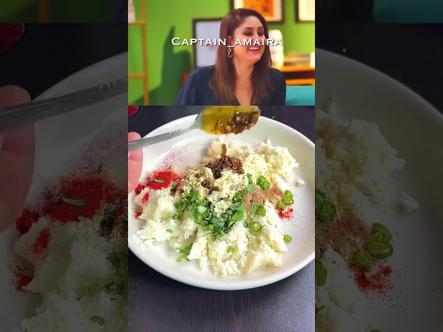 Kareena Kapoor shocked Bharati rocked #shorts #ytshorts #celebrity #food #recipe #viralvideo paratha