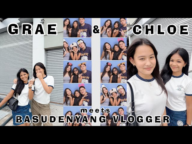 GRAE & CHLOE meets BASUDENYANG VLOGGER! 😍