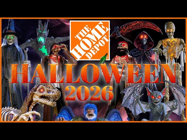 Home Depot Halloween 2026 New Animatronic Demos & Full In Store Shopping Walkthrough! Shop With Me!