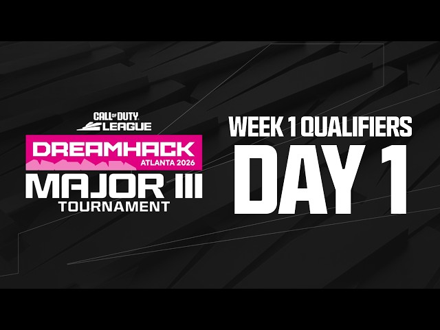 Call of Duty League Major III Qualifiers | Week 1 Day 1
