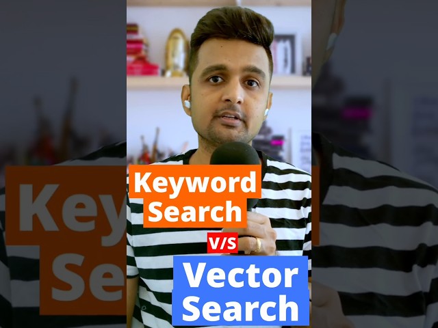 Keyword vs Vector Search — Quick Comparison