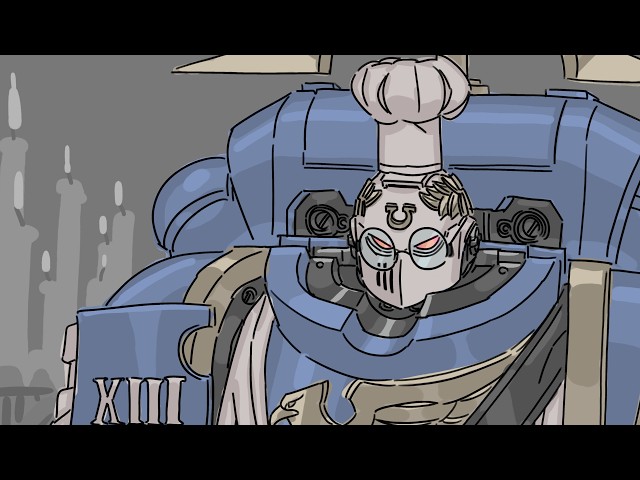 LET THE CAPTAIN COOK! | A Warhammer 40k Comic Dub