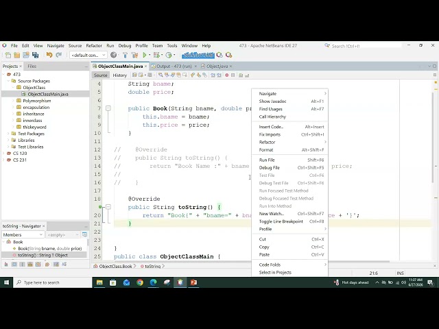 Object Class