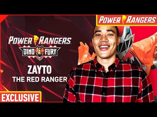 Meet the Red Ranger (with Russell Curry) ❣️ Mystery Wheel Challenge 🦖 Dino Fury ⚡ Power Rangers Kids