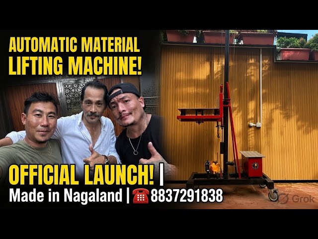 Automatic Concrete Pillar Casting Machine – Official Launch 🚀