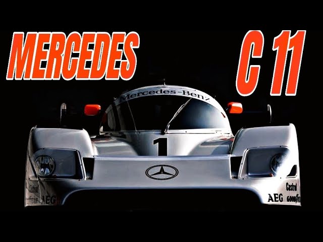 MERCEDES C11, the last giant in the TURBO era of GROUP C 🏁