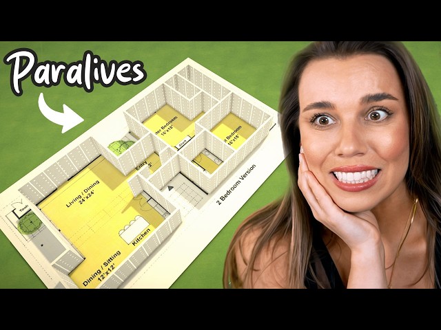 I tried the Floorplan build challenge - Paralives