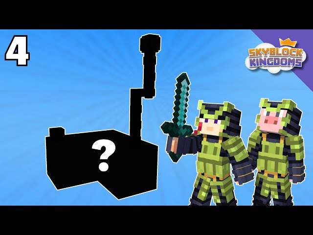 Reaching the END of Minecraft Skyblock! | Skyblock Kingdoms