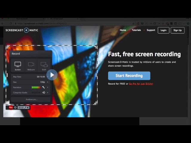 Screencast-O-Matic Tutorial - FREE Screen Recording Tool