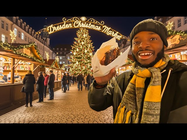Еда на старейшем рождественском рынке Германии — это нечто особенное! 🇩🇪