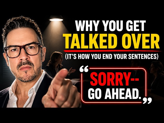Why You Get Talked Over (It's How You End Your Sentences)