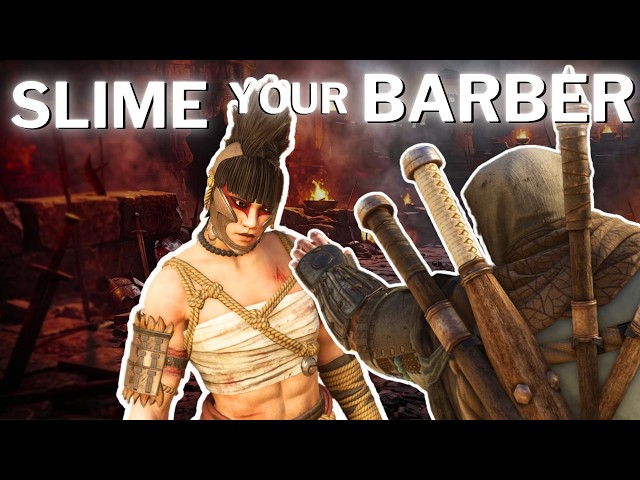 Slime Your Barber Dog
