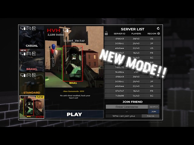 NEW GAMEMODE IN CRIMINALITY??? (HVH)