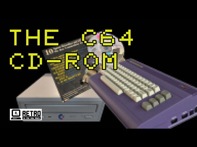 A CD-ROM for the Commodore 64?!? - 1st CD-Edition #pcbway #c64 #commodore #commodore64 #retrogaming