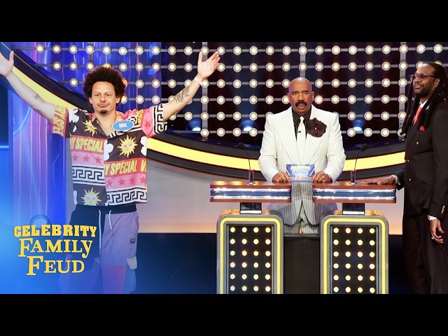 Eric André ignites Celebrity Family Feud chaos!!