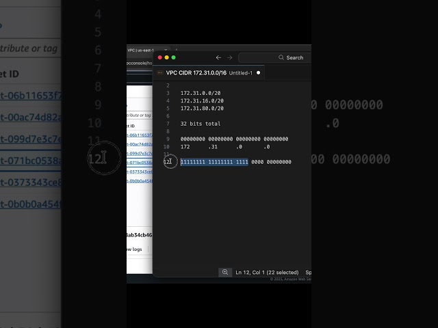 Learn AWS Subnetting in 3 Minutes