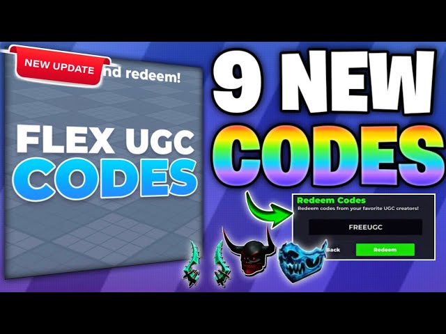 ⚠️NEW UPDATE💥 FLEX UGC CODES JUNE 2026 - ROBLOX FLEX UGC CODES 2026 - FLEX UGC