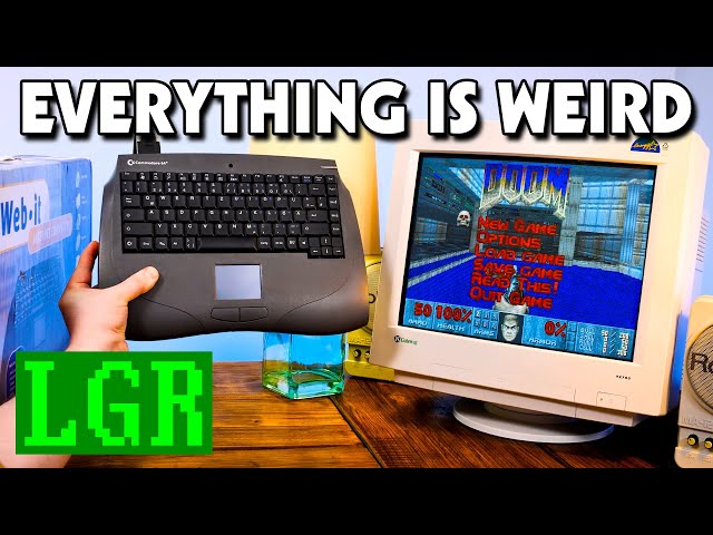 The Bizarre 1999 Commodore 64 Web.it Internet Computer