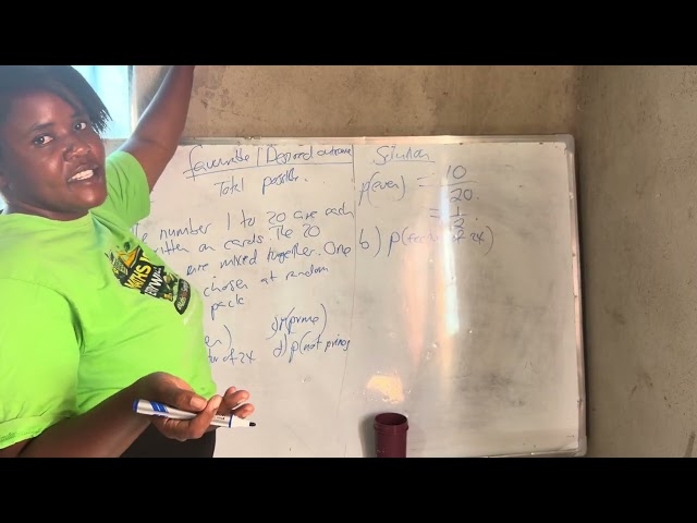 Probability lesson 1