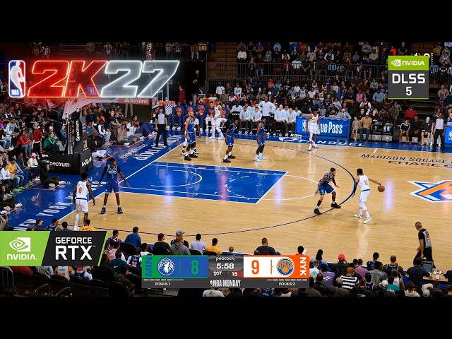 NBA 2K27 With DLSS 5 & Mods Looks Realistic!