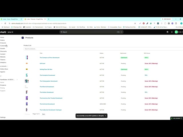 RankRadar: AI SEO & Visibility