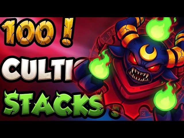 100 CULTIST STACKS MAKE HER GO CRAZY!! | Rush Royale