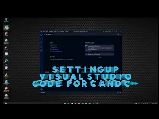 Visual Studio Code Setup for C/ C++ in Telugu/vs coad setup and mingiw