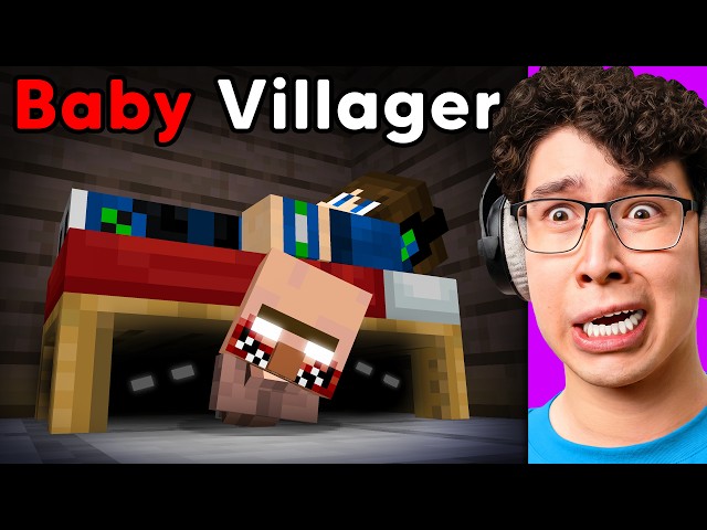 Testing Scary Baby Mob Myths in Minecraft