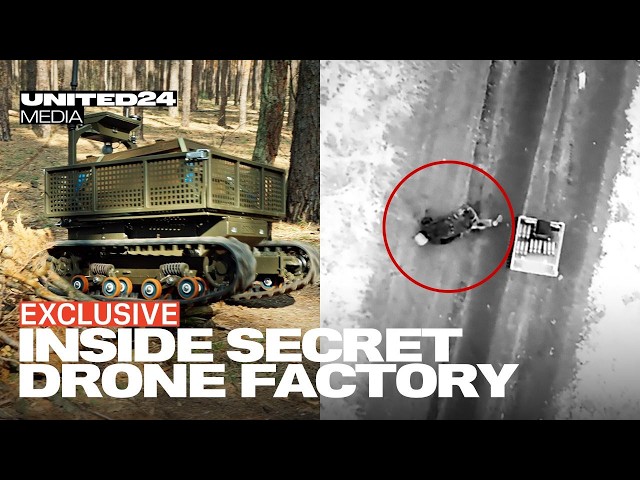 Inside A Ukrainian Secret Ground Drone Factory | Shaping the Future of Ground Battlest
