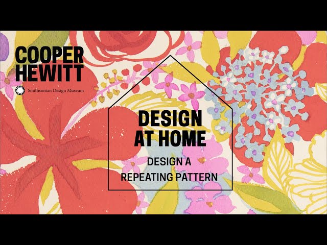 Design at Home: Design a Repeating Pattern