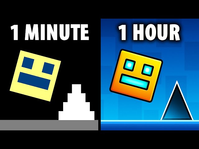 ChatGPT Makes Geometry Dash in 1 Minute vs 10 Minutes vs 1 Hour