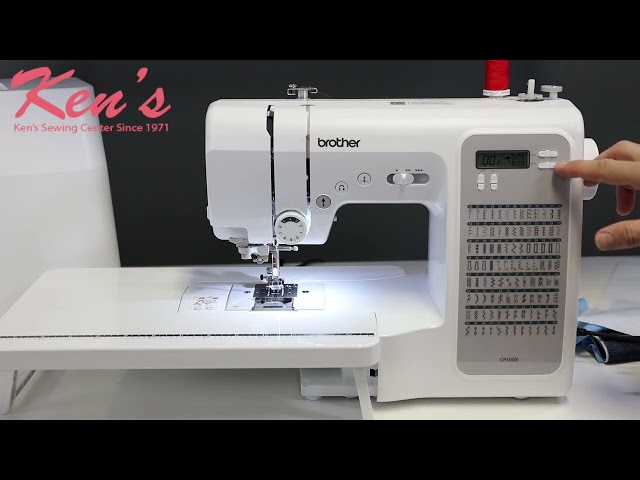 Brother CP100x Sewing Machine Feature Overview
