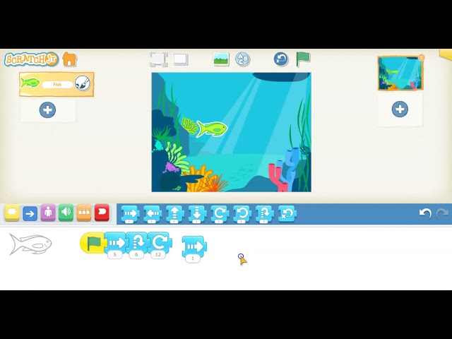ScratchJr - Coding an ABC pattern