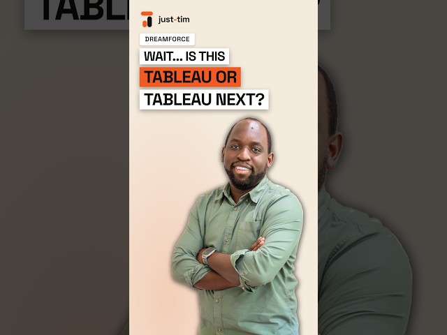 Wait... Is This Tableau or Tableau Next?