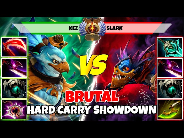 KEZ (Carry) vs SLARK (Carry) - Epic Battle Of Immortal Rank Dota 2 Players - Z Dota 2