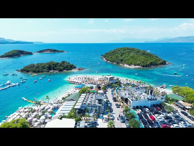 🏝️ Ksamil, Albania | Aerial Drone View 4K | DJI Mini 3 Pro 🚁
