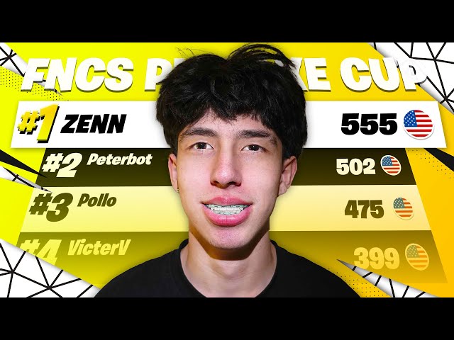 ZENN WINS THE SOLO FNCS CUP AGAIN!