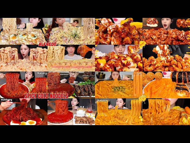 THE BEST 1 Hr MUKBANG ASMR COMPILATION🤤🔥SATISFYING