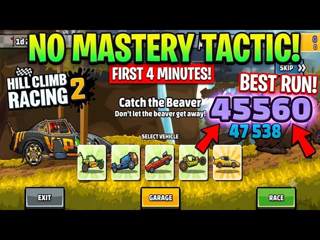 NO MASTERY TACTIC | NEW Team event ( Ground control ) hill climb racing2 | HCR2 gameplay video